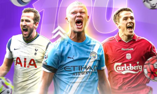 FASTEST TO 100 PL GOALS