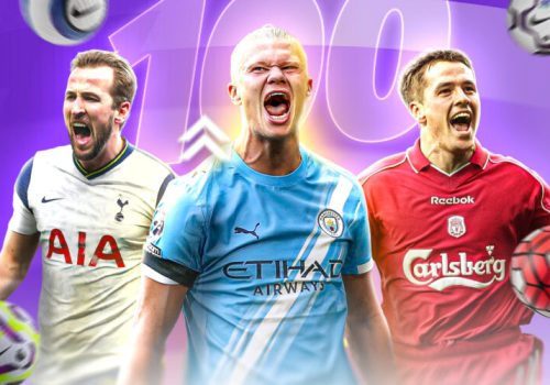 FASTEST TO 100 PL GOALS