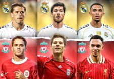 Played for Madrid & Liverpool