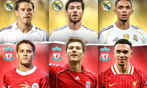 Played for Madrid & Liverpool