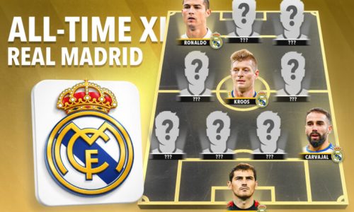 REAL MADRID ALL TIME XI