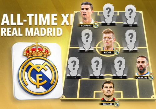 REAL MADRID ALL TIME XI