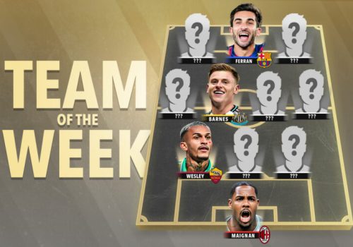 TEAM OF THE WEEK